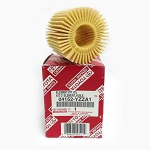 Toyota 04152-YZZA1 Oil Filter & 90430-12028 Drain Gasket Kit