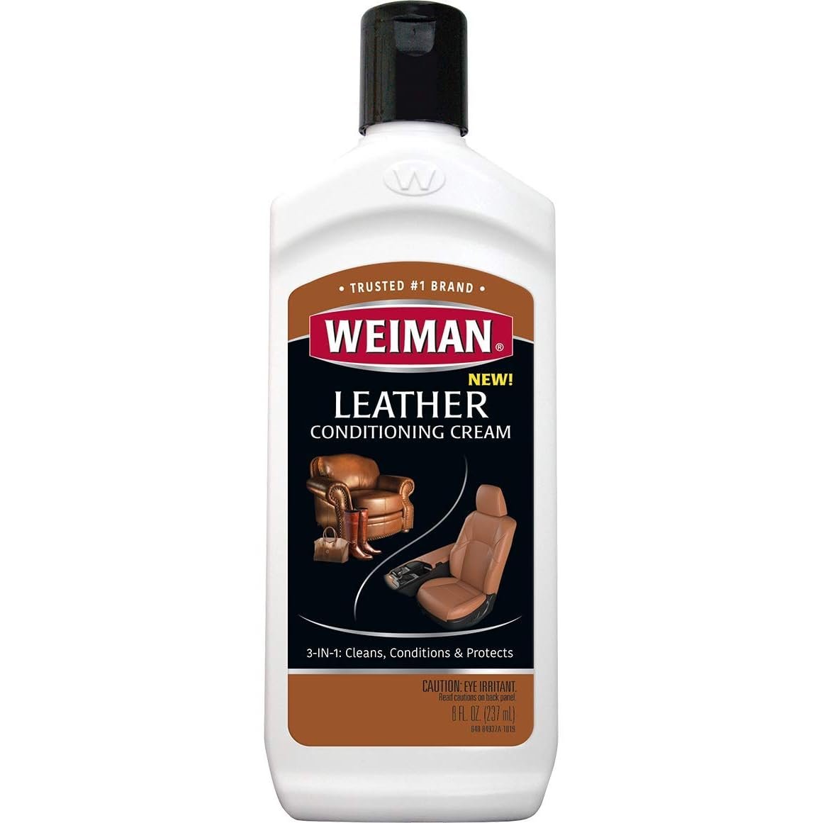 Weiman 3 in 1 Deep Leather Cleaner & Conditioner Cream