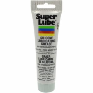 Super Lube 92003 Silicone Lubricating Grease with PTFE, Tube – 3 oz