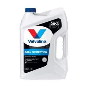 Valvoline Daily Protection SAE 5W-30 Synthetic Blend Engine Oil – 5 QT