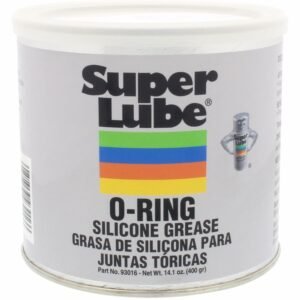 Super Lube O-Ring Silicone Grease - Non-Curing Silicone Compound - for O-Rings