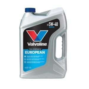 Valvoline European Vehicle Full Synthetic SAE 5W-40 Engine Oil – 5 QT