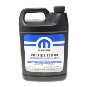 Mopar 68163849AB 10 Year/150,000 Mile Coolant 50/50 Premixed - Embittered – 1 gal