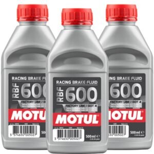 MOTUL Brake Fluid RBF 600 Factory LINE Synthetic DOT 4 Racing 500ml - Set of 3