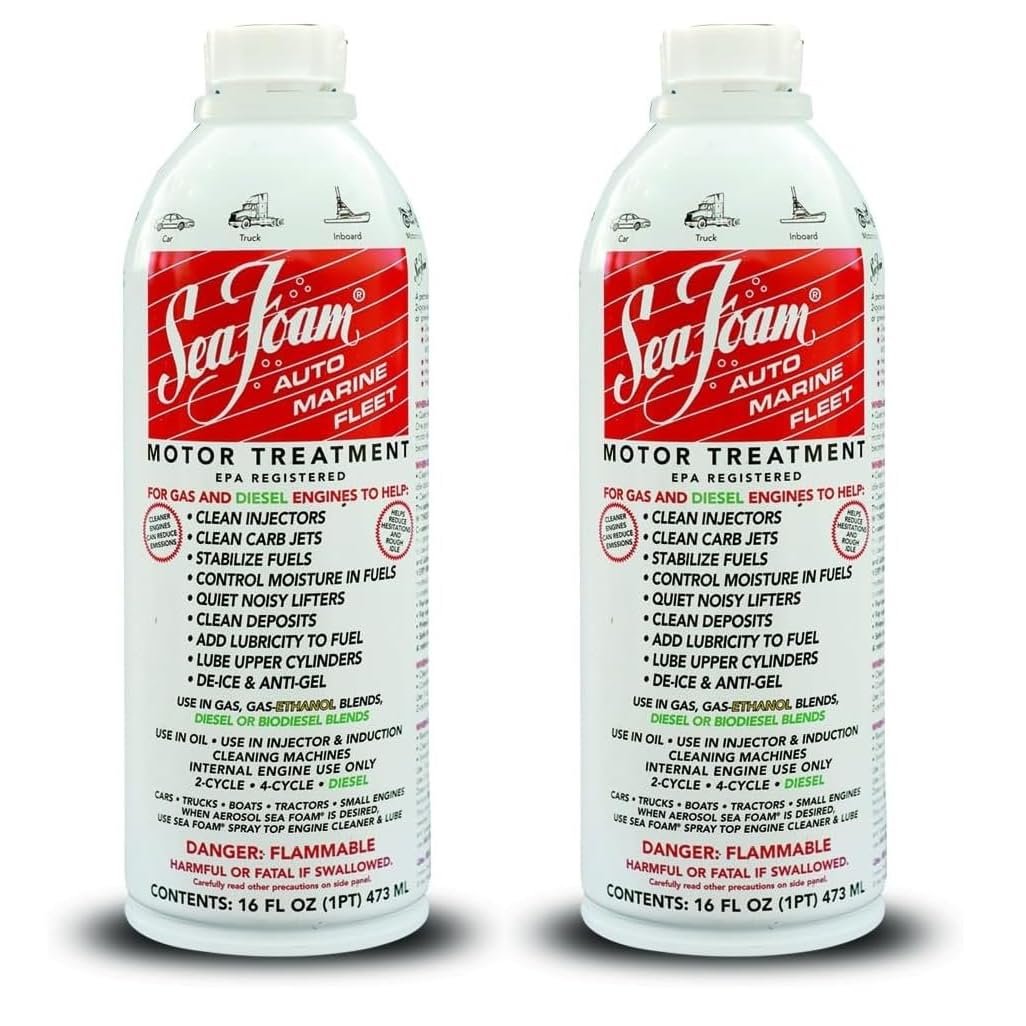 Sea Foam SF-16 Motor Treatment – 16 oz, 2-Pack