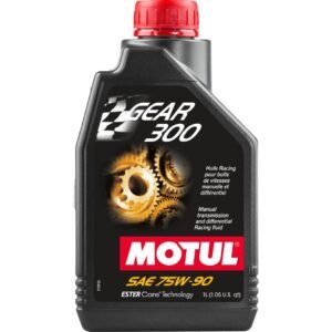 Motul Gear 300 75w90 100 Percent Synthetic Gear Oil (105777) – 1 Liter