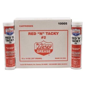 Stens Lucas Oil Red N Tacky Grease – 10-Pack