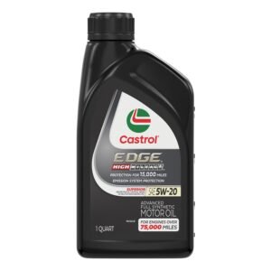 Castrol EDGE High Mileage 5W-20 Advanced Full Synthetic Engine Oil – 1 qt