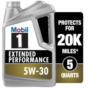 Mobil 1 Extended Performance Full Synthetic Engine Oil 5W-30 – 5 qt