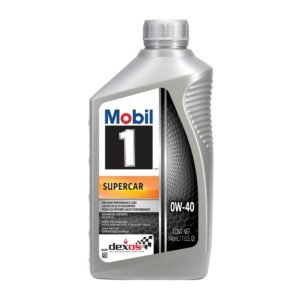 Mobil 1 Supercar Advanced Full Synthetic Engine Oil 0W-40 – 1 qt