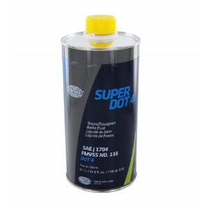 Pentosin 1204116 Corrosion Resistant Super Dot 4 Brake Fluid, 1 Liter, Pack of 1
