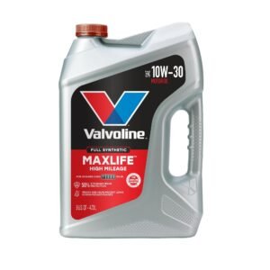 Valvoline MaxLife High Mileage Full Synthetic 10W-30 Engine Oil – 5 qt