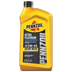 Pennzoil Ultra Platinum Full Synthetic 0W-40 Engine Oil – 1 qt