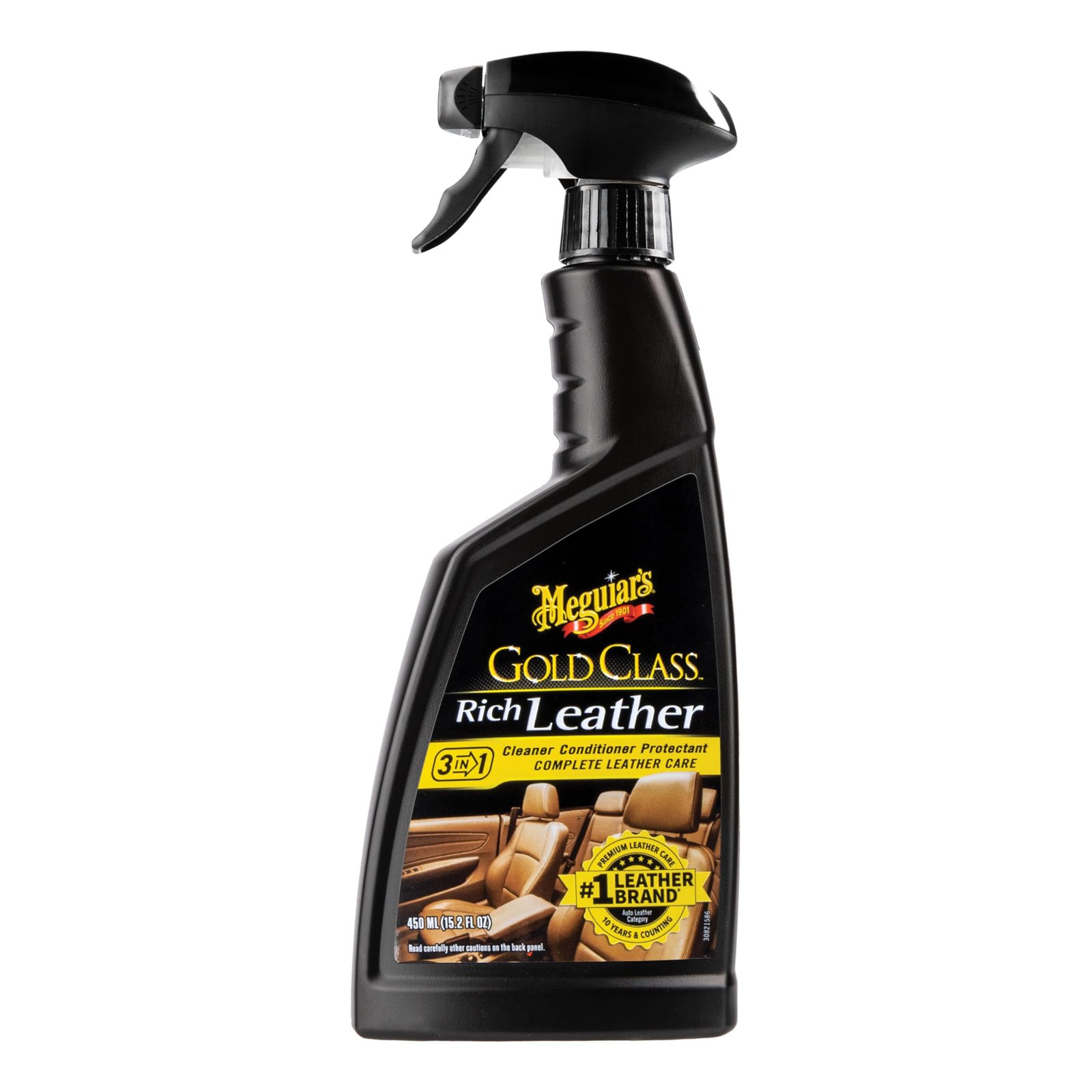 Meguiar's Gold Class Rich Leather Cleaner and Conditioner 3-in-1 Spray