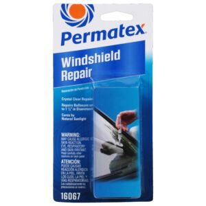 Permatex 16067 Bullseye Windshield Repair Kit, .. Syringe, .025 Ounce Syringe – 025 oz