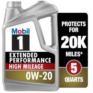 Mobil 1 Extended Performance High Mileage 0W-20 – 5QT