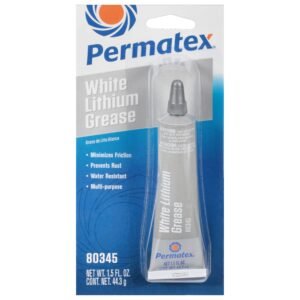 Permatex 80345 White Lithium Grease – 1.5 oz