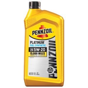 Pennzoil Platinum Full Synthetic 5W-20 Engine Oil – 1-qt