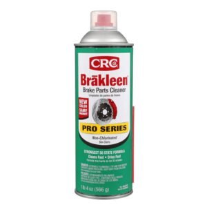 CRC Brakleen 1003663 Brake Cleaner Spray BPC Pro Series Non-Chlorinated 50 State Formula, 20 oz, [1 Pack]