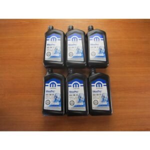 Mopar Six Quarts of Full Synthetic MaxPro Saw OW-20 Engine Oil New OEM