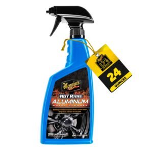 Meguiar's G14324 Hot Rims Aluminum Wheel Cleaner - Spray Bottle – 24 Oz
