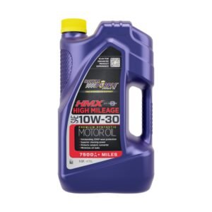 Royal Purple 11750 HMX SAE 10W-30 High-Mileage Synthetic Engine Oil – 5 qt