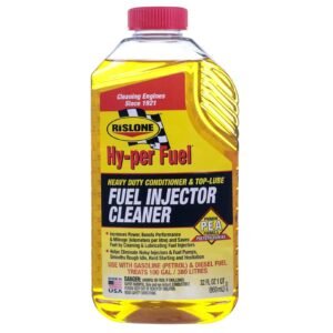 Rislone 4732 Fuel Injector Cleaner with Upper Cylinder Lubricant – 32 oz