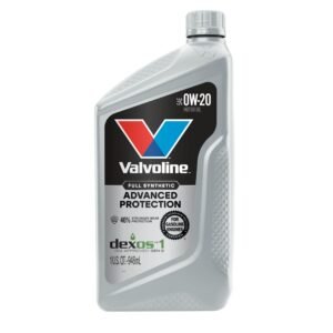 Valvoline Advanced Full Synthetic SAE 0W-20 Engine Oil – 1 QT
