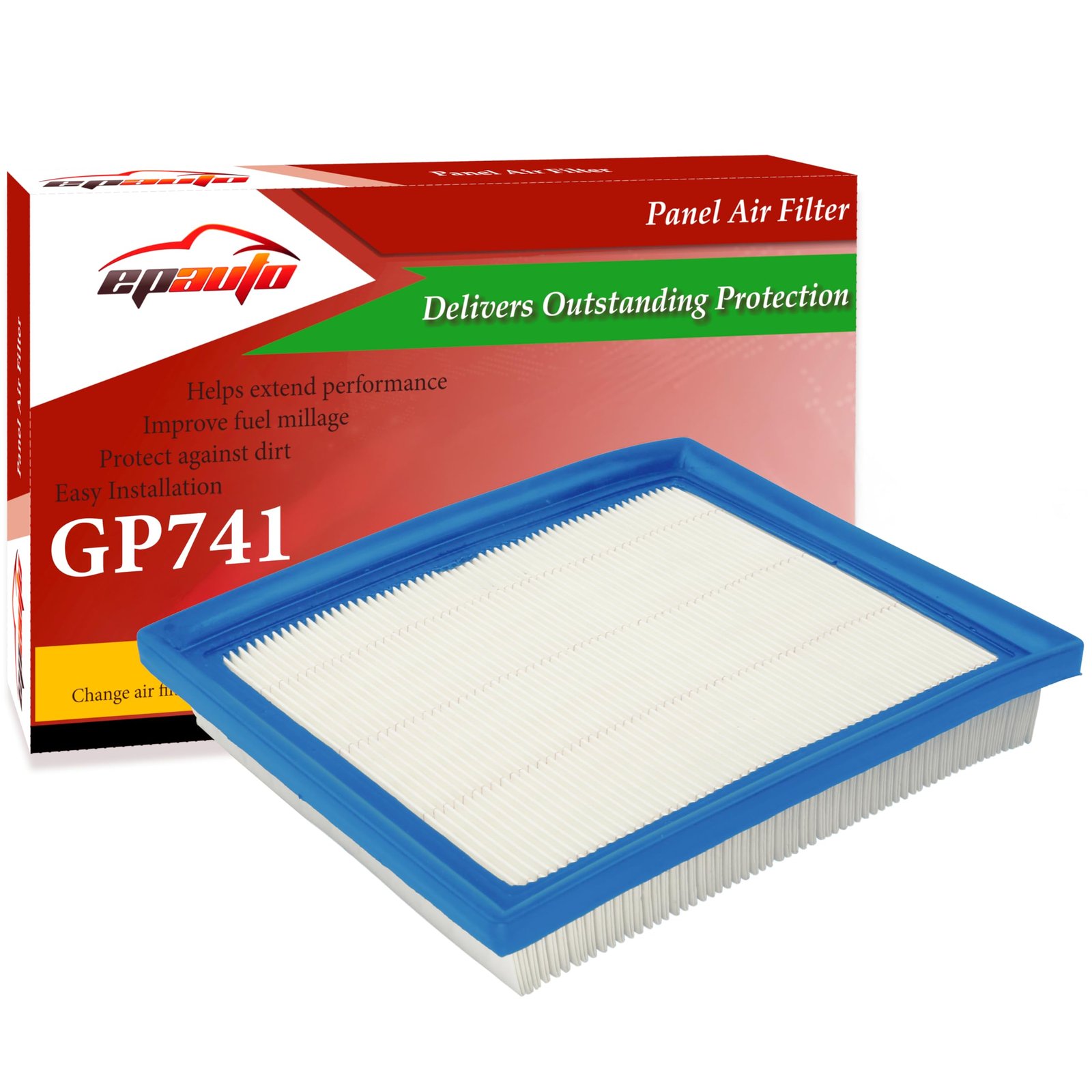 EPAuto GP741 (CA10741) Hybrid Engine Air Filter