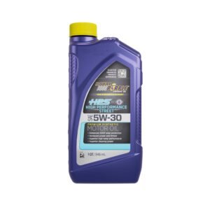 Royal Purple 31530 HPS 5W-30 Street Synthetic Engine Oil with Synerlec - Bottle – 1 qt