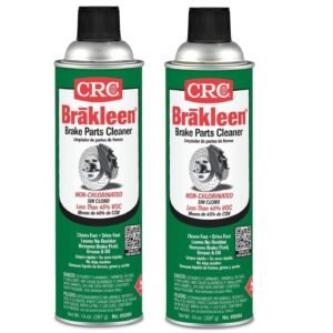 Aerosol CRC 05084 BRAKLEEN Brake Parts Cleaner - Non-Chlorinated 2 Pack2