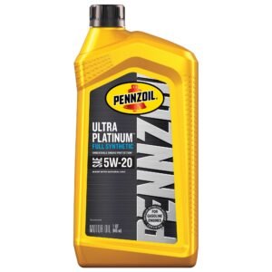 Pennzoil Ultra Platinum Full Synthetic 5W-20 Engine Oil – 1 qt