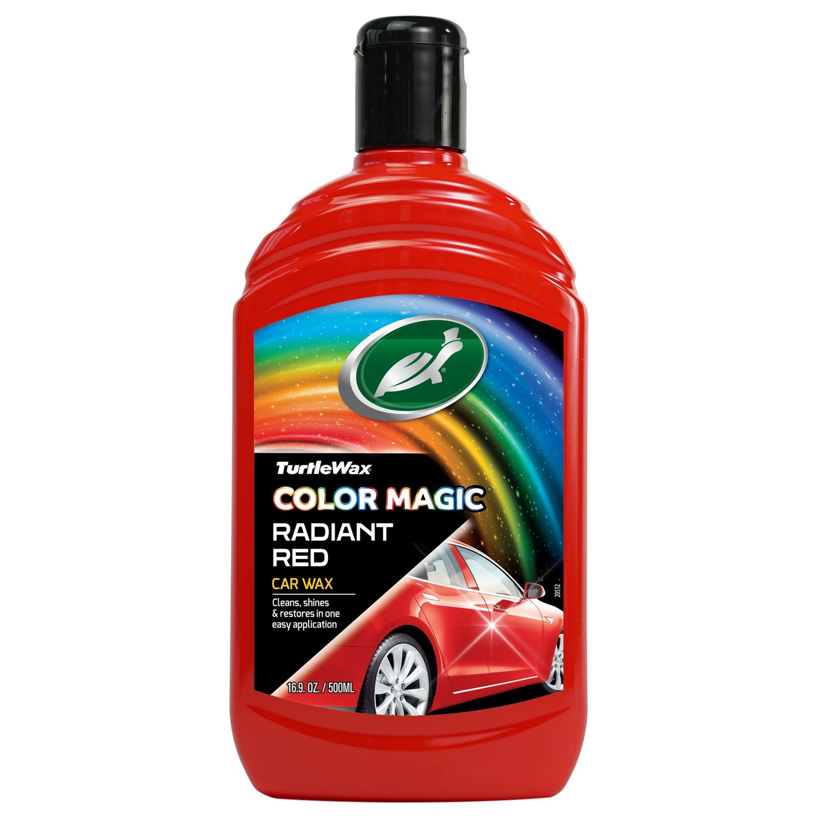 Turtle Wax 52711 Color Magic Car Paintwork Polish Restores Colour & Shine Red – 500ml