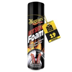 Meguiar's Hot Shine Tire Foam - High Goss Tire Shine that Cleans