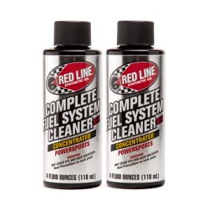 Red Line 60102 Complete Powersports Fuel System Cleaner – 4 oz, 2-Pack