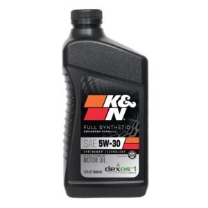 K&N Engine Oil: 5W-30 Synthetic Engine Oil – 1 qt