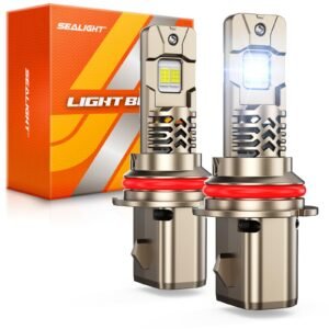 SEALIGHT 9007 LED Light Bulb, 50, 000LM 1000% Brighter HB5 LED Bulbs