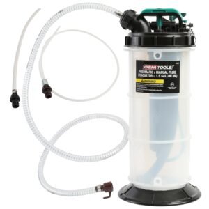 OEMTOOLS 24937 Pneumatic/Manual Fluid Extractor, (6L) Oil Extractor Pump – 1.5 gal