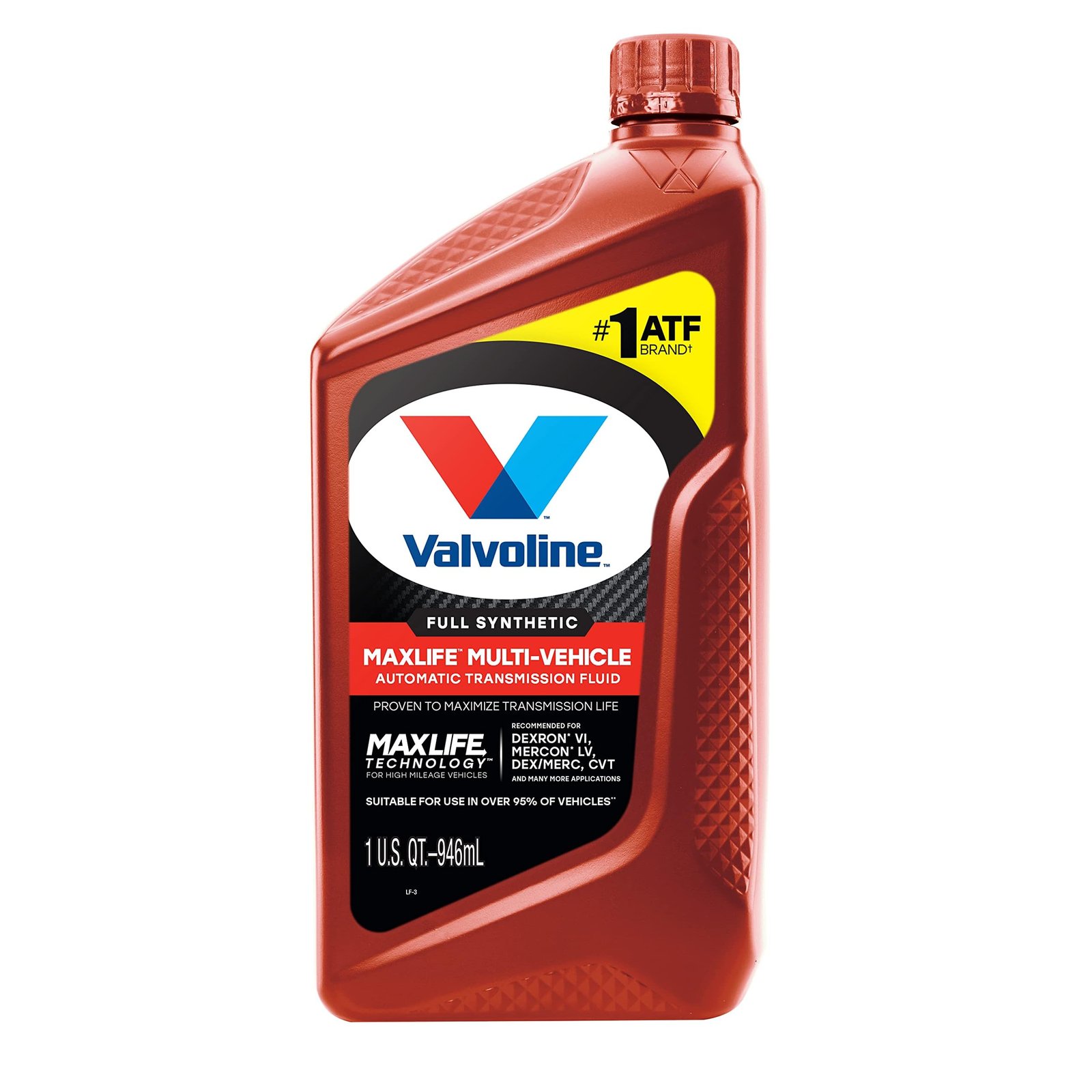 Valvoline Multi-Vehicle ATF Full Synthetic Automatic Transmission Fluid – 1 qt