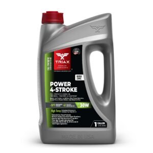 TRIAX Power 4-Stroke SAE 30W Full Synthetic 4 Cycle Small Engine Engine Oil