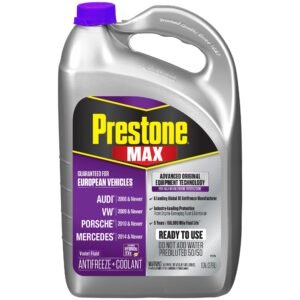 Prestone MAX Euro Violet 50/50 Antifreeze & Coolant