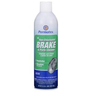 Permatex 82220 Non-Chlorinated Brake and Parts Cleaner, 14.5 oz. Aerosol Can, Pack of 1