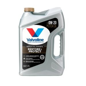 Valvoline Restore & Protect Full Synthetic 0W-20 Engine Oil – 5 qt