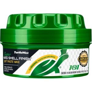 Turtle Wax Super Hard Shell Wax Automobile Wax . For All Finishes – 9.5 oz