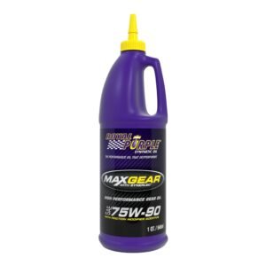 Royal Purple 01300 Max Gear 75W-90 Synthetic Automotive Gear Oil, (32 Ounces) – 1 qt