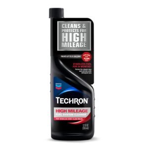 Chevron Techron High Mileage Fuel System Cleaner – 12 oz
