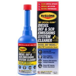 Rislone 4784 DEF Crystal Clean Diesel DEF & SCR Emissions System Cleaner – 11.8 oz