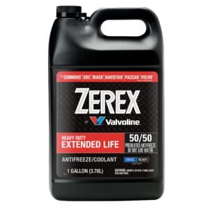 Zerex Extended Life Red (HD) 50/50 Prediluted Ready-to-Use Antifreeze & Coolant – 1 GA