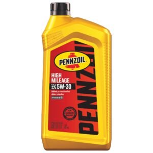 Pennzoil High Mileage 5W-30 Engine Oil – 1 qt