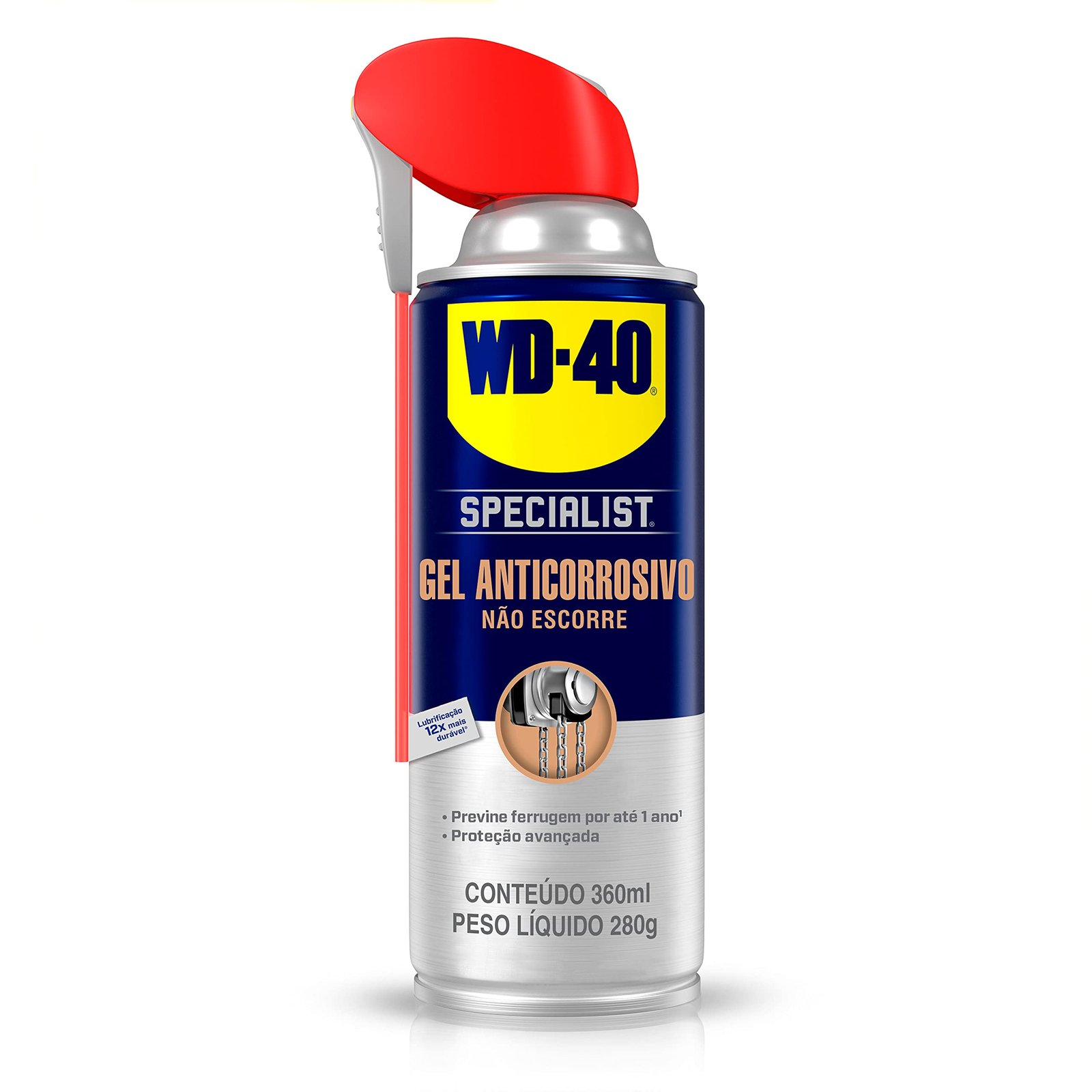 WD-40 Specialist Gel Lube with SMART STRAW SPRAYS 2 WAYS – 10 OZ